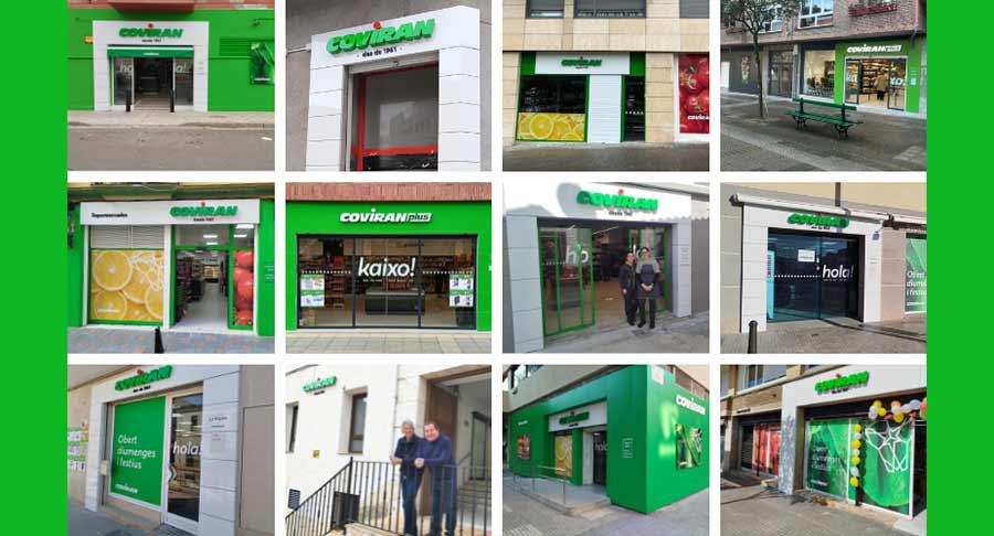 Covirán inauguró doce nuevos supermercados en marzo