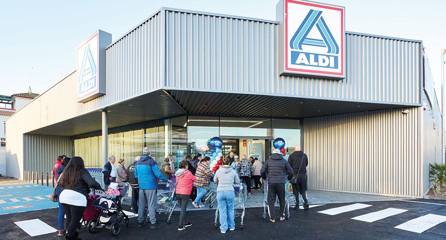 Aldi despide 2025 con 496 supermercados en España y 7,8 millones de clientes