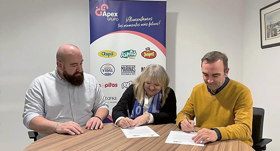 Grupo Apex renueva su acuerdo con la Fundación Tudela Comparte