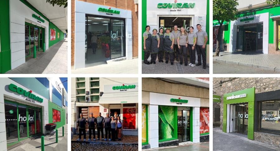 Covirán suma ocho nuevos puntos de venta en mayo