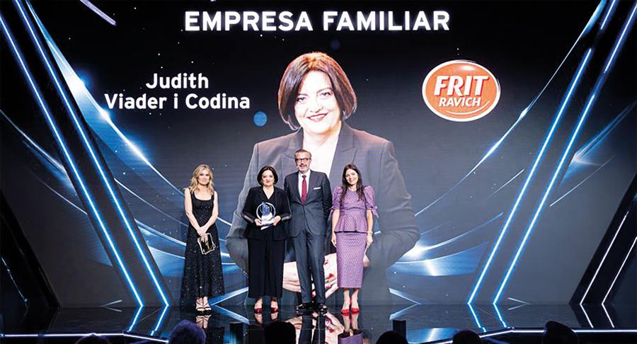 Judith Viader, de Frit Ravich, se alza con el Premio a la Trayectoria de Empresa familiar