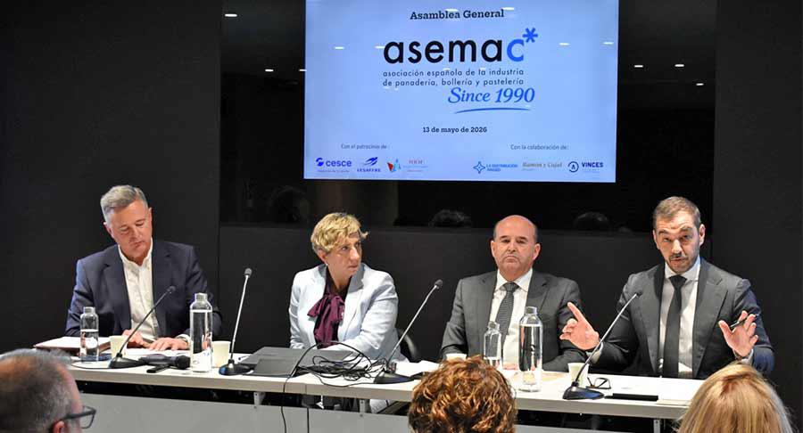 Asemac advierte de los retos a los que se enfrenta la industria de panadería y bollería