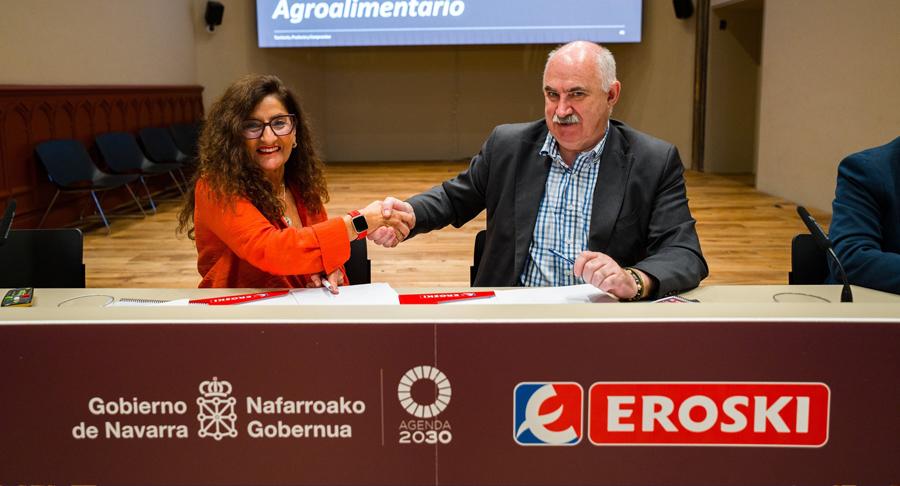 Eroski y el gobierno de Navarra impulsan el futuro del sector agroalimentario