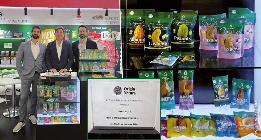 Grau Nuts refuerza su liderazgo en I+D con un nuevo reconocimiento