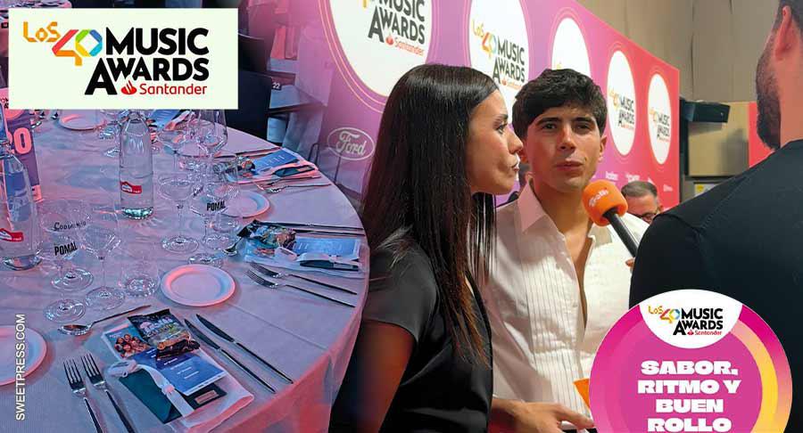 Trolli une música y chuches en Los40 Music Awards Santander