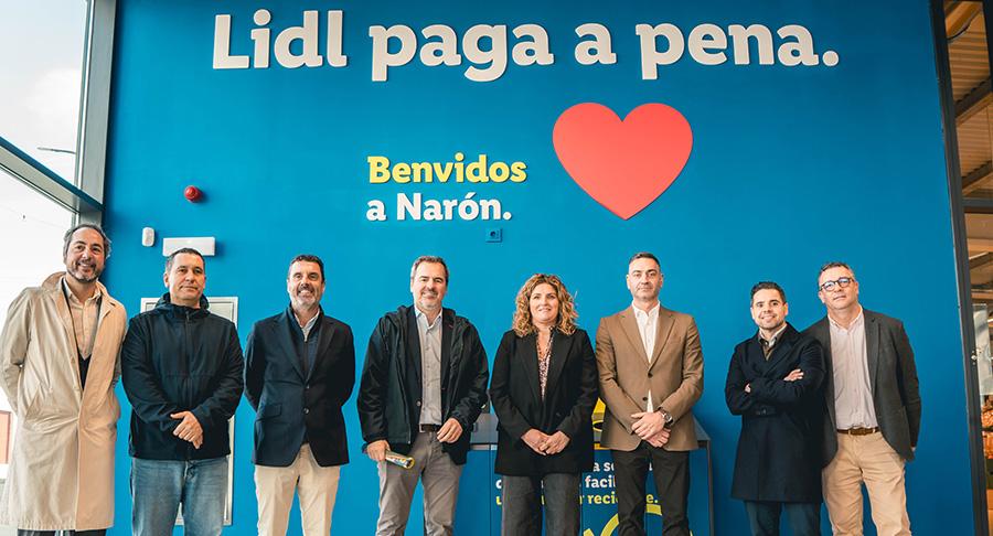 Lidl celebra su tienda número 40 en Galicia con la apertura en Narón