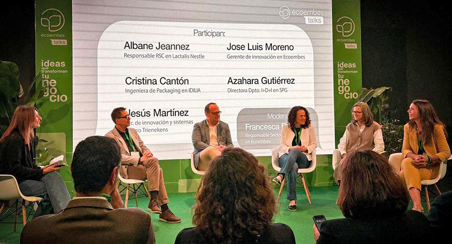 Idilia demuestra su compromiso con el medioambiente en Ecoembes Talks