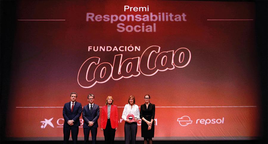 Fundación ColaCao, galardonada por su compromiso social en los XVIII Premios Foment del Treball