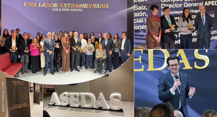 La Gala Asedas 2026 pone rostro a la labor social de la distribución alimentaria