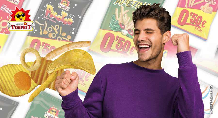 Tosfrit presenta un nuevo formato juvenil para sus snacks