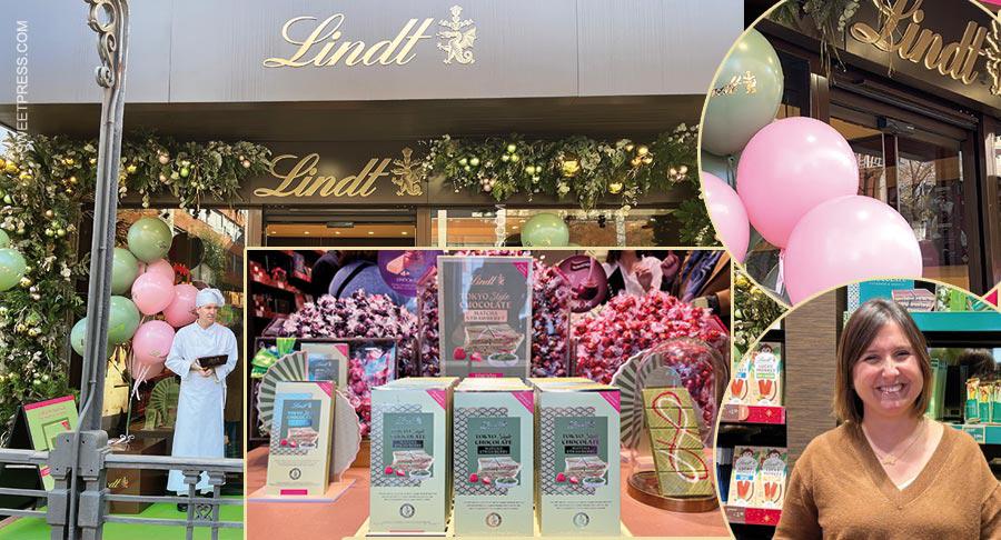 Lindt lleva el sabor japonés a Madrid con su edición limitada Tokyo Style Chocolate Strawberry Matcha