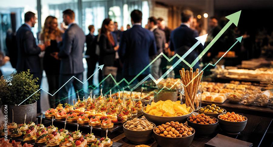 El sector del catering sigue creciendo y ya roza los 4.900 millones de euros