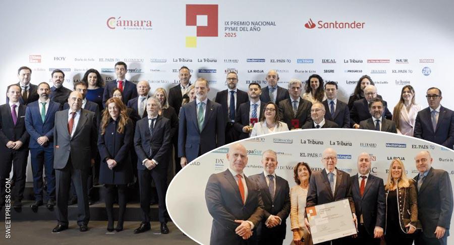 Caramelos Cerdán, nominada al Accésit Nacional a la Internacionalización en los Premios Pyme del Año 2025