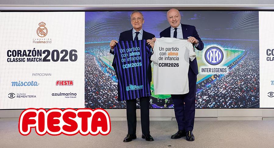 Fiesta estará presente por sexto año en el Corazón Classic Match 2026