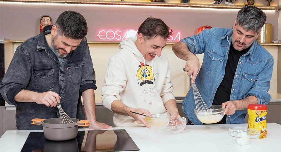 ColaCao y Jordi Roca reinventan los churros a ritmo de Estopa