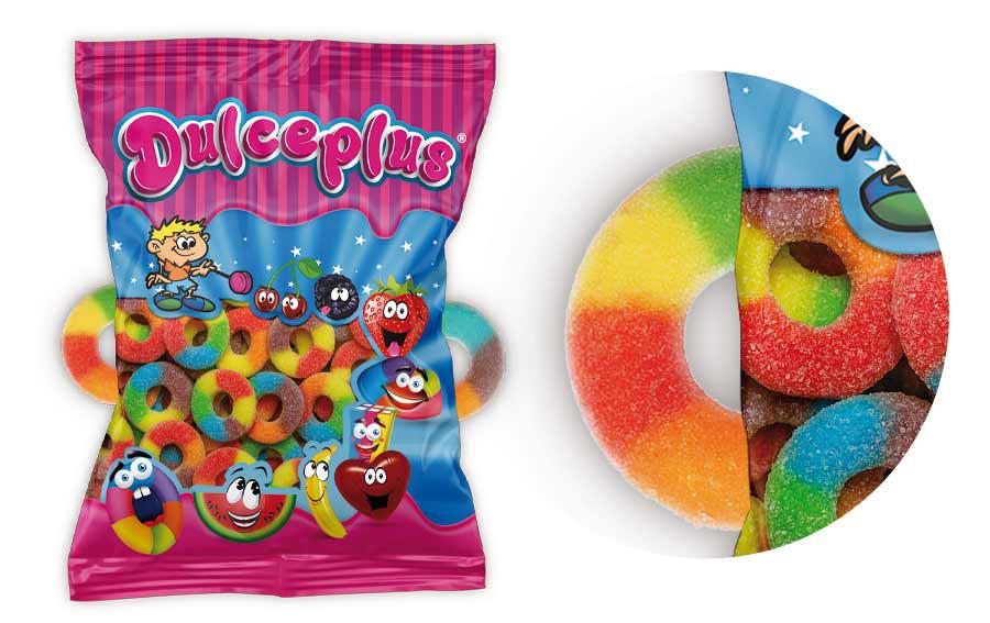 Aros Multicolor Pica, de Dulceplus
