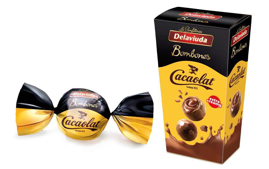 Bombones Delaviuda Cacaolat, de Delaviuda