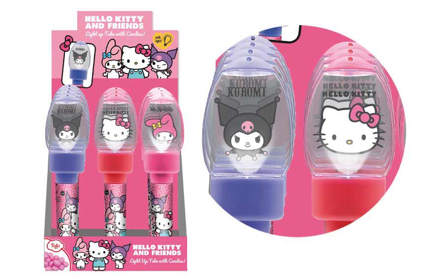 Light Up Tube Hello Kitty and Friends, de Dolci Preziosi