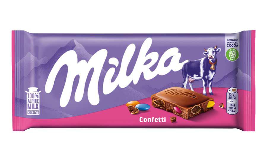 Milka Confetti, de Mondelēz