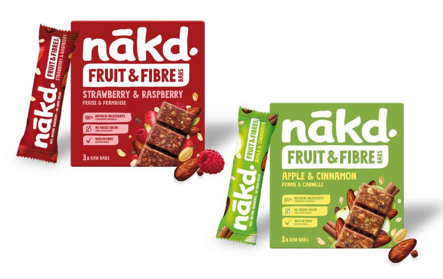 Nakd Fruit & Fibre, de Lotus Bakeries