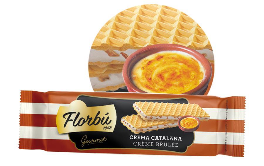 Wafer Crema Catalana, de Florbú