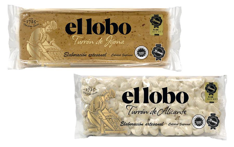 Turrón de Alicante y Jijona Rilsan, de El Lobo