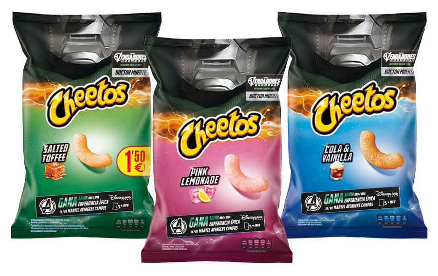 Nuevos sabores de Cheetos, de PepsiCo