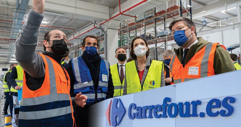Carrefour inaugura primera plataforma dedicada a pedidos online de alimentación